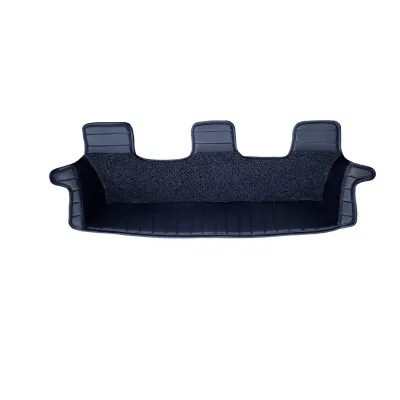 Carhatke 9D Luxury Car Foot Mats For Audi Q7 2023 Onwards - Black