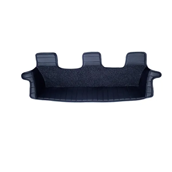 Carhatke 9D Luxury Car Foot Mats For Audi Q7 2023 Onwards - Black