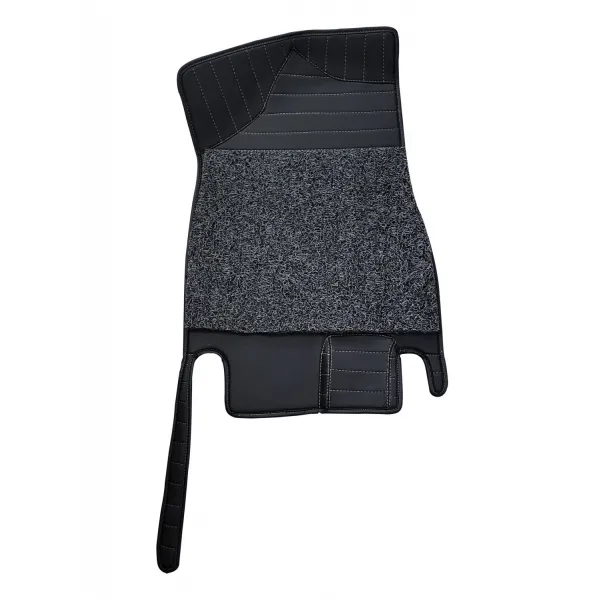 Carhatke 9D Luxury Car Foot Mats For Kia Carnival Limousine - Black