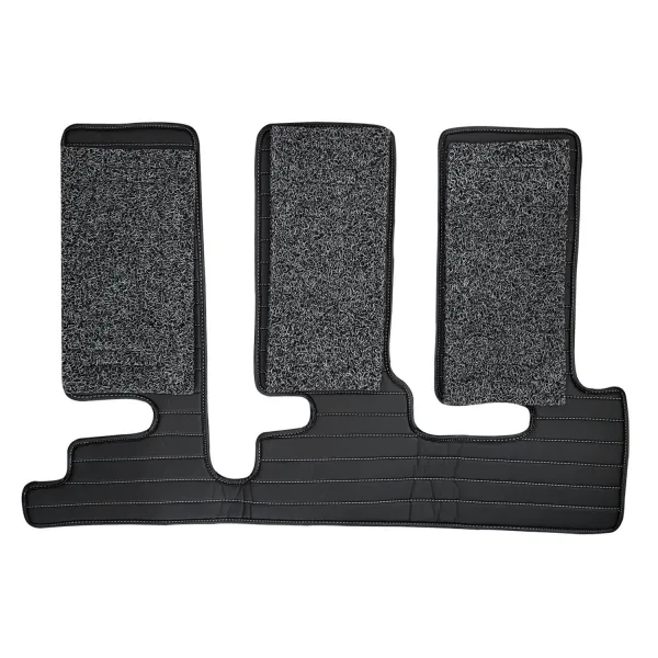 Carhatke 9D Luxury Car Foot Mats For Kia Carnival Limousine - Black