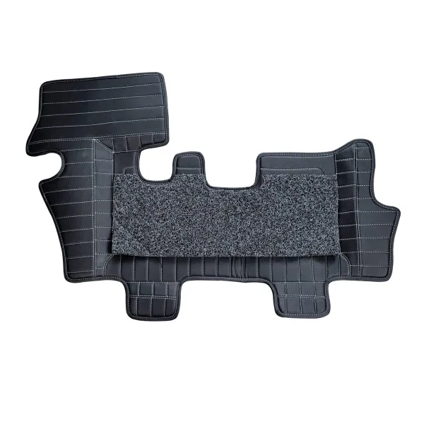 Carhatke Mahindra XUV 700 2021 Onwards 7D Leatherette Car Floor Mats Black 