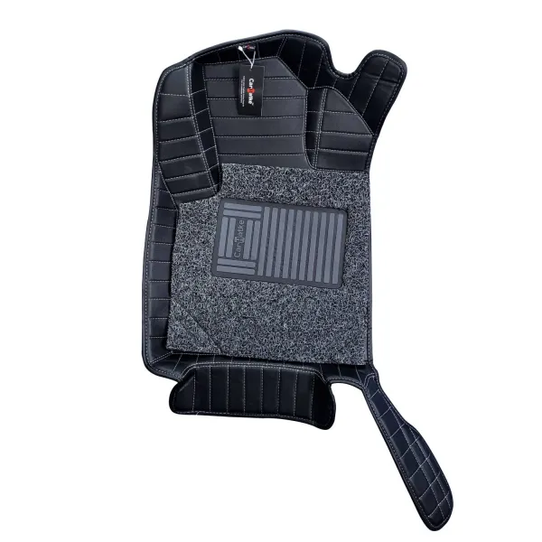 Carhatke Mahindra XUV 700 2021 Onwards 7D Leatherette Car Floor Mats Black 