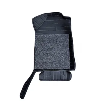 Carhatke 7D Leatherette Car Floor Mats for Mahindra XUV700 & 7XO - (7 Seater, Automatic)