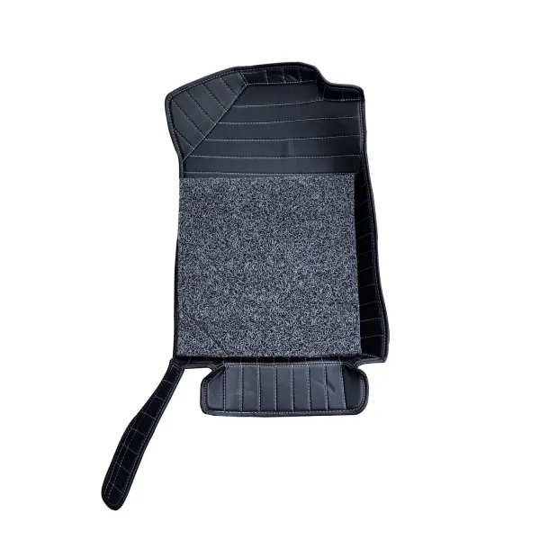 Carhatke Mahindra XUV 700 2021 Onwards 7D Leatherette Car Floor Mats Black 