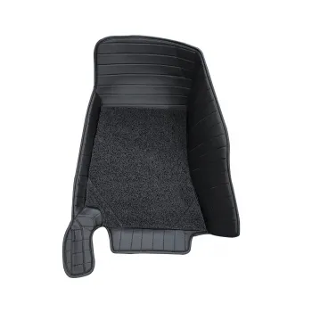 Carhatke 9D Luxury Car Foot Mats for Benz E-Class E220D & E200 2022 Onwards