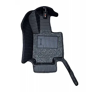 Carhatke 9D Luxury Car Foot Mats For Mercedes GLE 300D 2022 Onwards - Black