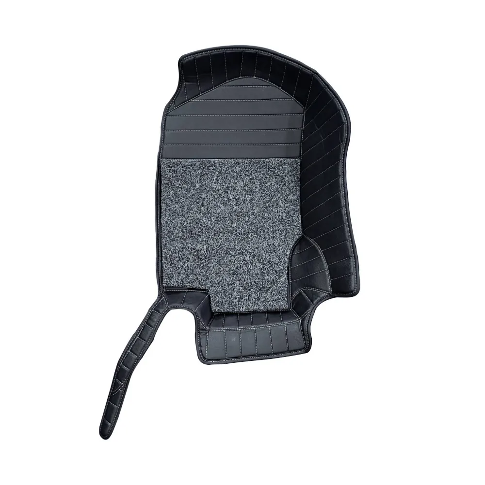 Carhatke 9D Luxury Car Foot Mats For Mercedes GLE 300D 2022 Onwards - Black