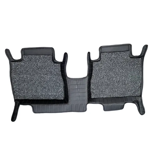 Carhatke 9D Luxury Car Foot Mats For Mercedes GLE 300D 2022 Onwards - Black