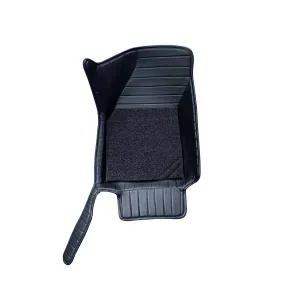 Carhatke 9D Luxury Car Foot Mats For Tata Harrier 2019-23 - Black Carhatke 9D Luxury Car Foot Mats For Tata Harrier 2019-23 - Black