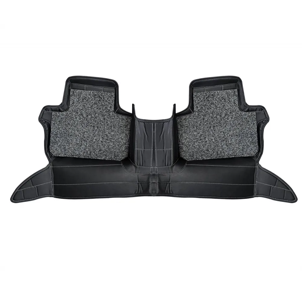 Carhatke 9D Luxury Car Foot Mats For Tata Harrier 2019-23 - Black