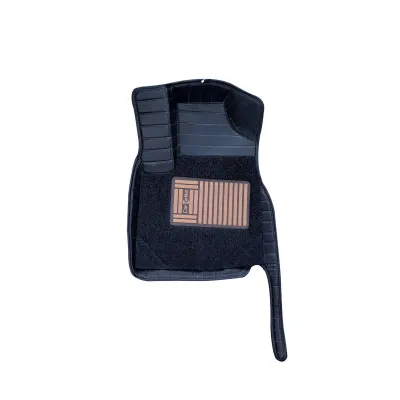 Carhatke Toyota Innova Hycross 2023 Onwards 7D Leatherette Car Floor Mats Black 