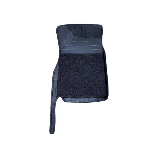 Carhatke Toyota Innova Hycross 2023 Onwards 7D Leatherette Car Floor Mats Black 