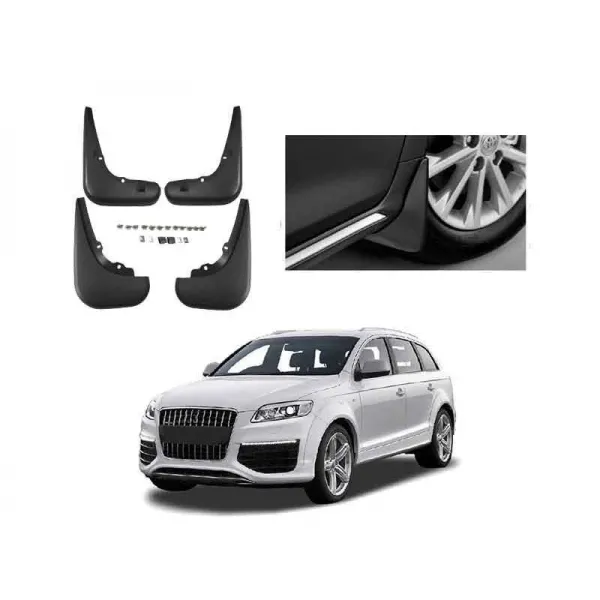 Audi Q7 Techo Best Quality O.E Type Mudflap (Set Of 4Pcs.) Audi Q7 Techo Best Quality O.E Type Mudflap (Set Of 4Pcs.)