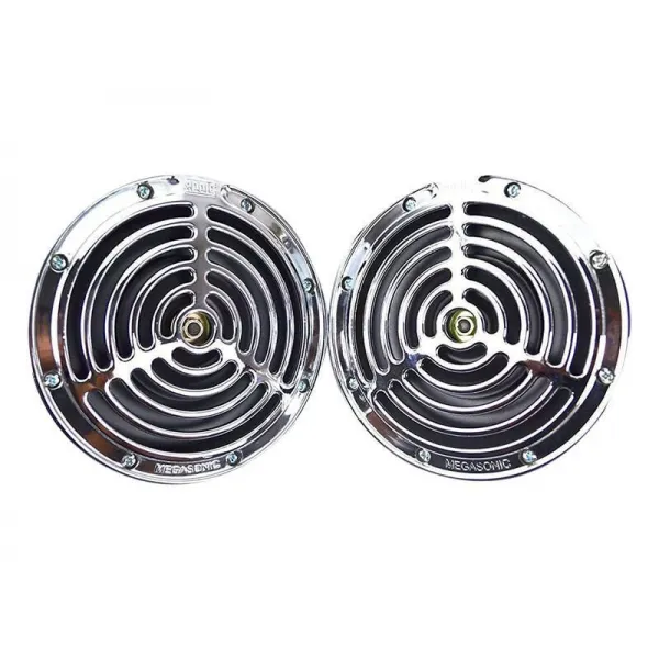 Original Roots Megasonic Horn Set Low and High Tone 12V Original Roots Megasonic Horn Set Low and High Tone 12V