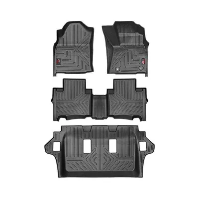 GFX Toyota Innova Crysta 2016 Onwards Custom Fit LLM LifeLong TPV Mats  - Set Of 4 Pcs.