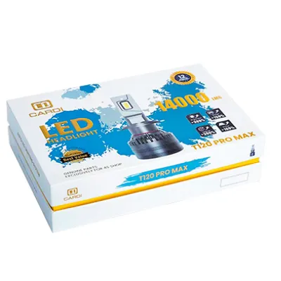 Cardi 120W 14000 LMS Automotive LED Light Bulb For Headlight And Fog Lamp - H4 Socket