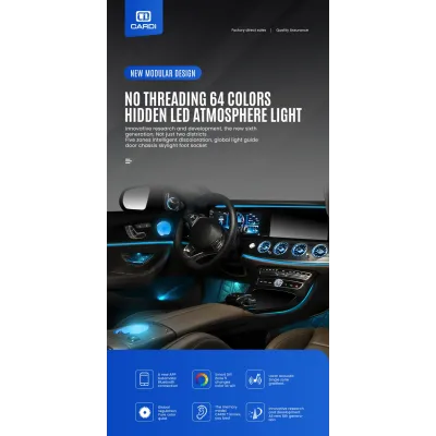 Cardi K3 Active Ultra Ambient RGB LED Interior Lights - 14 Pieces