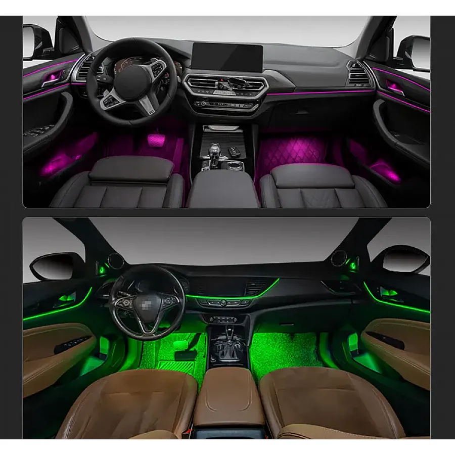 Cardi K3 Active Ultra Ambient RGB LED Interior Lights - 6 Pieces