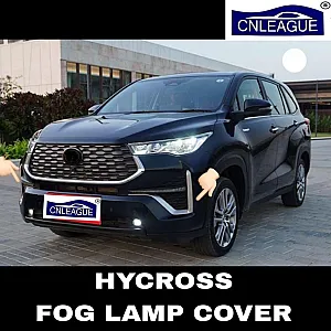 Cnleague Fog  Lamp Chrome Garnish for Toyota Innova Hycross 2023 Onwards 