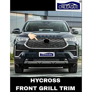 Cnleague Inner Grill Chrome Trim Garnish for Toyota Innova Hycross 2023 Onwards