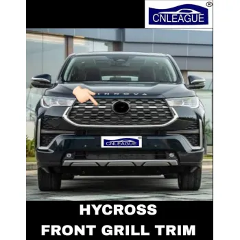 Cnleague Inner Grill Chrome Trim Garnish for Toyota Innova Hycross 2023 Onwards