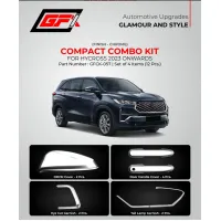 GFX Toyota Hycross 2023 Onwards Exterior Chrome Show Kit Combo (Set 12 Pcs.) GFX Toyota Hycross 2023 Onwards Exterior Chrome Show Kit Combo (Set 12 Pcs.)