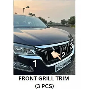 Cnleague Mahindra XUV 700 2021 Onwards Front Grill Lower Chrome Garnish Cnleague Mahindra XUV 700 2021 Onwards Front Grill Lower Chrome Garnish