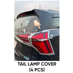 Mahindra XUV 700 Onwards Headlight and Tail light Chrome Trims Lip Garnish (Set Of 8) Mahindra XUV 700 Onwards Headlight and Tail light Chrome Trims Lip Garnish (Set Of 8)