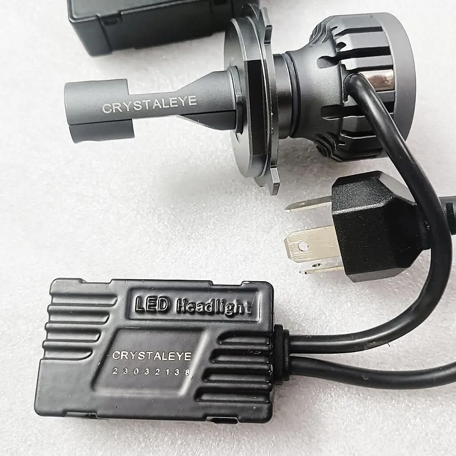 Crystal Eye 130W Car LED Headlight Bulbs H1
