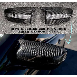 BMW 5 Series G30 Carbon Finish Mirror Cap - Set Of 2 BMW 5 Series G30 Carbon Finish Mirror Cap - Set Of 2