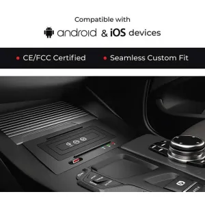 GFX Wireless Car Charger for Toyota Innova Crysta 2016 Onwards