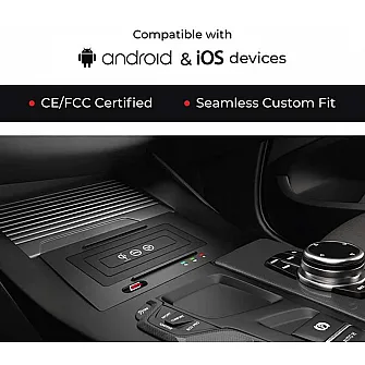 GFX Wireless Car Charger for Toyota Innova Crysta 2016 Onwards