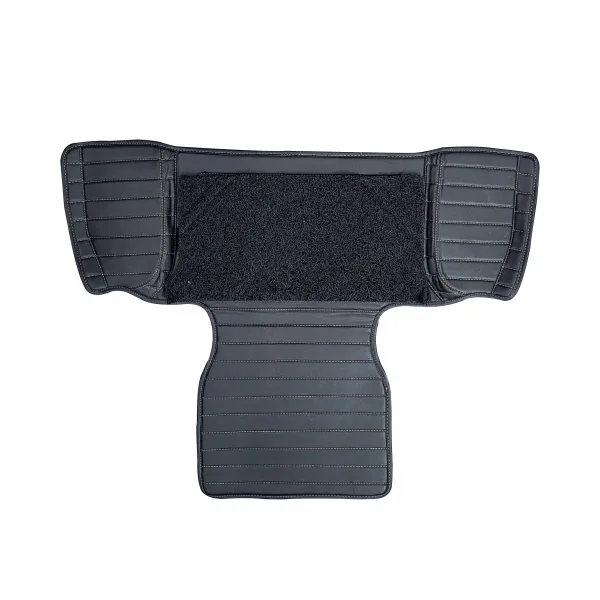 Carhatke 9D Luxury Car Foot Mats For Mahindra Scorpio N 6 Seater 2022 Onwards - Black Carhatke 9D Luxury Car Foot Mats For Mahindra Scorpio N 6 Seater 2022 Onwards - Black