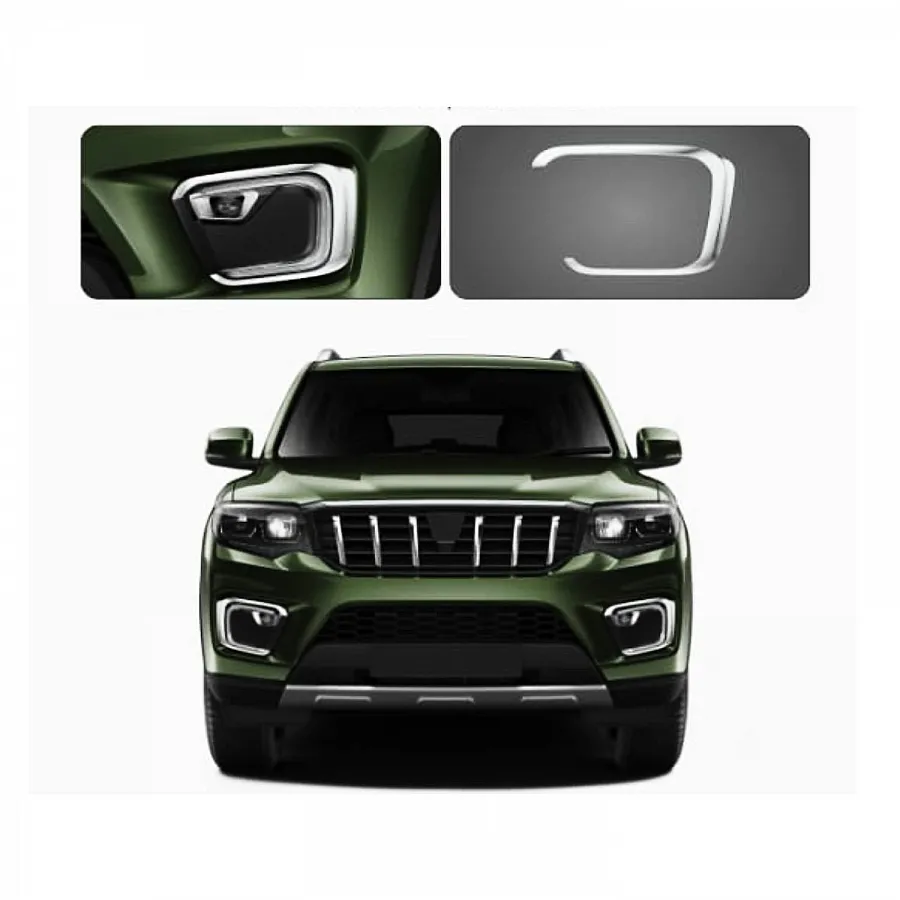 Galio Fog Lamp Chrome Garnish for Mahindra Scorpio N 2022 Onwards