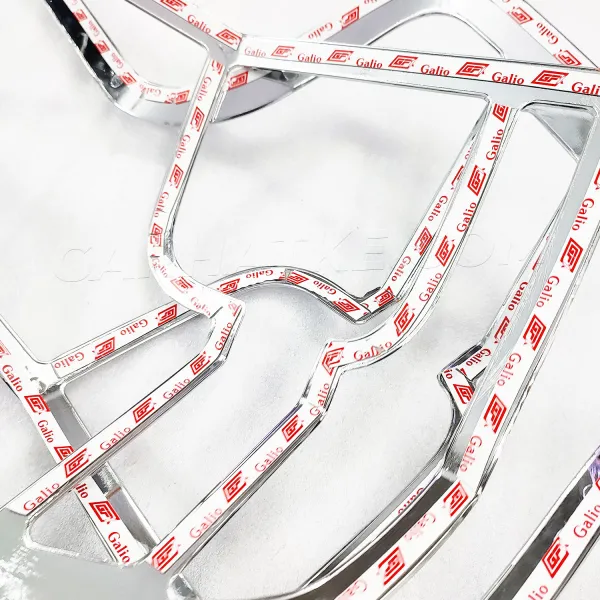 Galio Mahindra Scorpio N 2022 Onward Tail Lamp Chrome Garnish -  Set Of 2