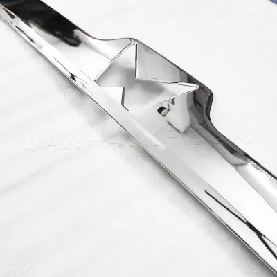 Galio Mahindra Scorpio N 2022 Onward Number Plate Chrome Garnish Galio Mahindra Scorpio N 2022 Onward Number Plate Chrome Garnish