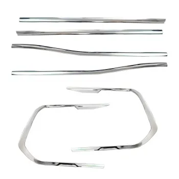 Cnleague Full Window Chrome Garnish for Mahindra Scorpio N 2022 Onwards 