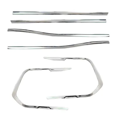 Cnleague Full Window Chrome Garnish for Mahindra Scorpio N 2022 Onwards Cnleague Full Window Chrome Garnish for Mahindra Scorpio N 2022 Onwards