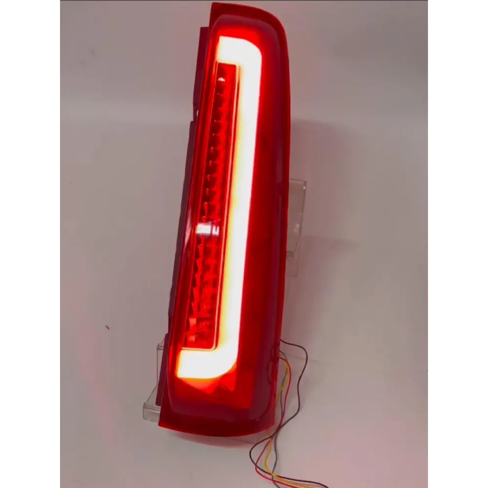 Tail Light And Pillar Light for Mahindra Scorpio 2017 Onwards - Red Glass