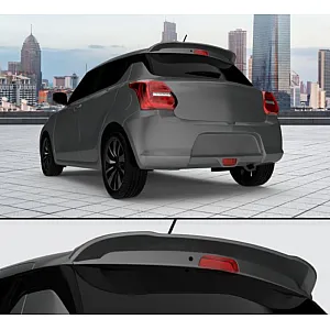Galio Maruti Suzuki Swift 2018 Onwards ABS Spoiler - Grey