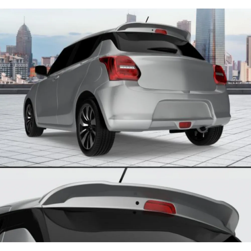 Galio Maruti Suzuki Swift 2018 Onwards ABS Spoiler - Silver