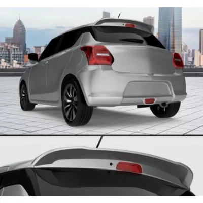 Galio Maruti Suzuki Swift 2018 Onwards ABS Spoiler - Silver