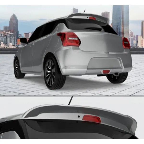 Galio Maruti Suzuki Swift 2018 Onwards ABS Spoiler - Silver