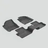 GFX Tata Punch EV 2024 Onwards Custom Fit LLM LifeLong TPV Mats  - Set Of 3 Pcs.