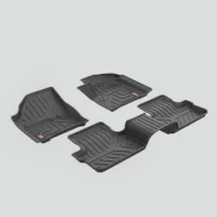GFX Tata Punch EV 2024 Onwards Custom Fit LLM LifeLong TPV Mats  - Set Of 3 Pcs.
