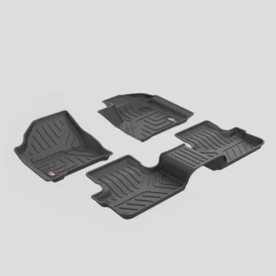 GFX Tata Punch EV 2024 Onwards Custom Fit LLM LifeLong TPV Mats  - Set Of 3 Pcs.