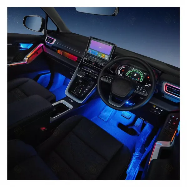 Cardi K4 OEM Ambient  Lights for Toyota Innova Hycross 2023 Onwards - 17 Pieces