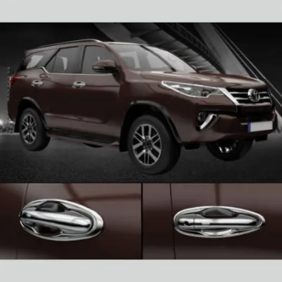GFX Toyota Fortuner 2016 Onwards Finger Guard Bowl Chrome - 4 Pieces GFX Toyota Fortuner 2016 Onwards Finger Guard Bowl Chrome - 4 Pieces
