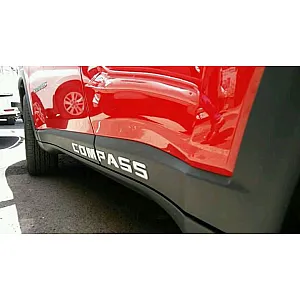 Car Logo 3D Letter Stickers Emblem For Jeep Compass