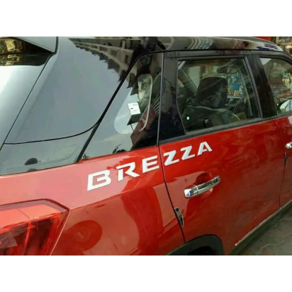 Car Logo 3D Letter Stickers Emblem For Maruti Vitara Brezza Car Logo 3D Letter Stickers Emblem For Maruti Vitara Brezza